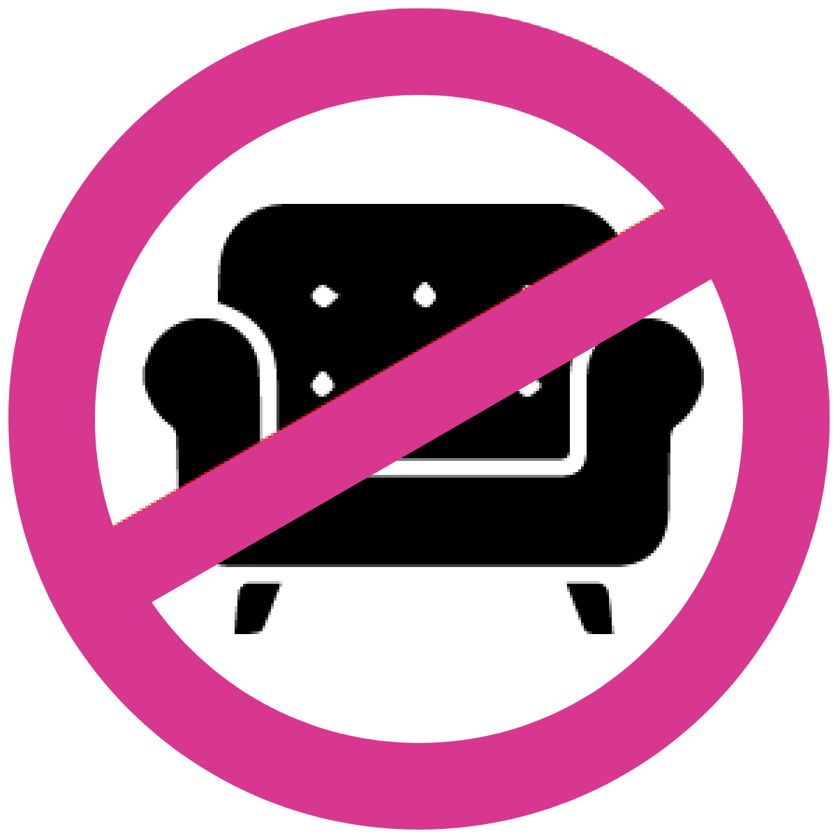 男性のお立ち台レディースシートの利用 禁止。